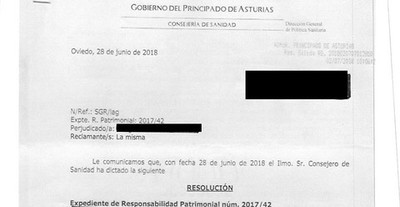 La Consejería de Sanidad del Principado de Asturias indemniza por daño moral a una paciente por descartarla erróneamente de una opción de tratamiento